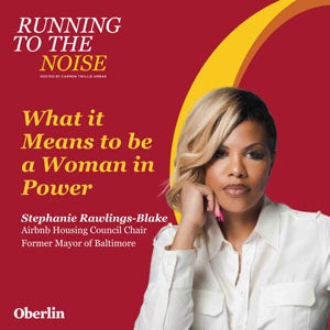 Cover art of Running to the Noise featuring Stephanie Rawlings Blake