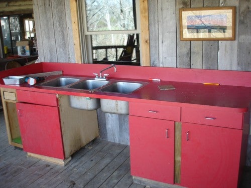 Red cabinet 