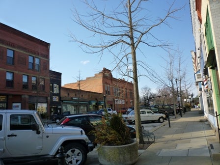 View of downtown Oberlin