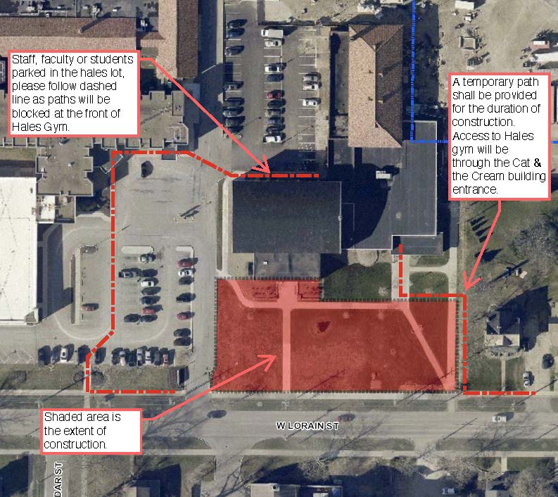 Map of Hales construction.