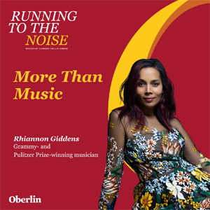 Cover art of Running to the Noise featuring Rhiannon Giddens