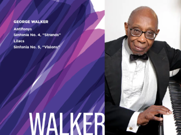 George Walker and the album cover