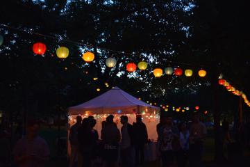 Campus Illumination and Social on the Square