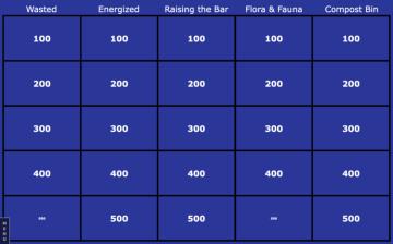 Eco-Jeopardy, Hosted by the Eco-Reps!