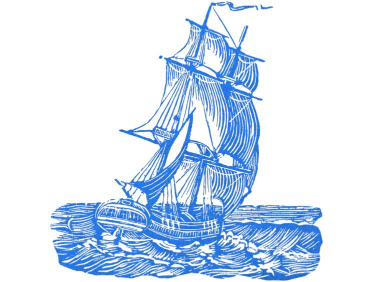 Drawing of ship