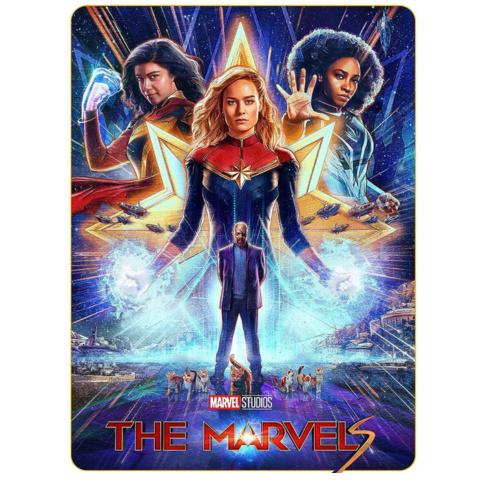 The Marvels movie poster