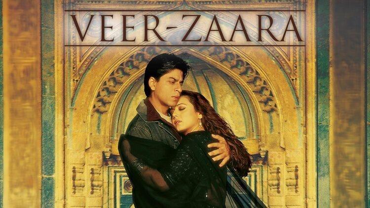 Theatrical release poster for Veer-Zaara.