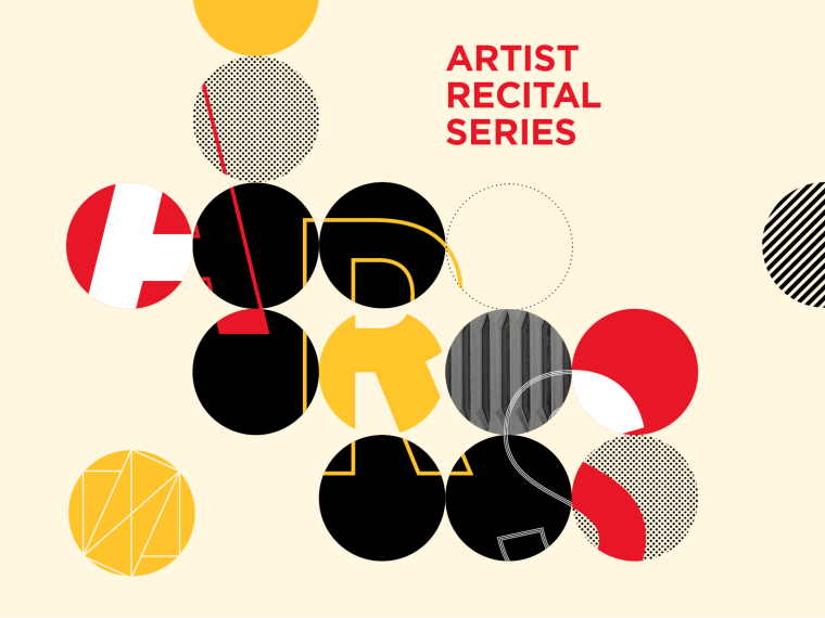 Graphic for Artist Recital Series.